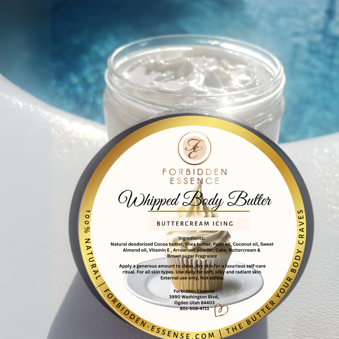 whipped body butter-buttercream icing