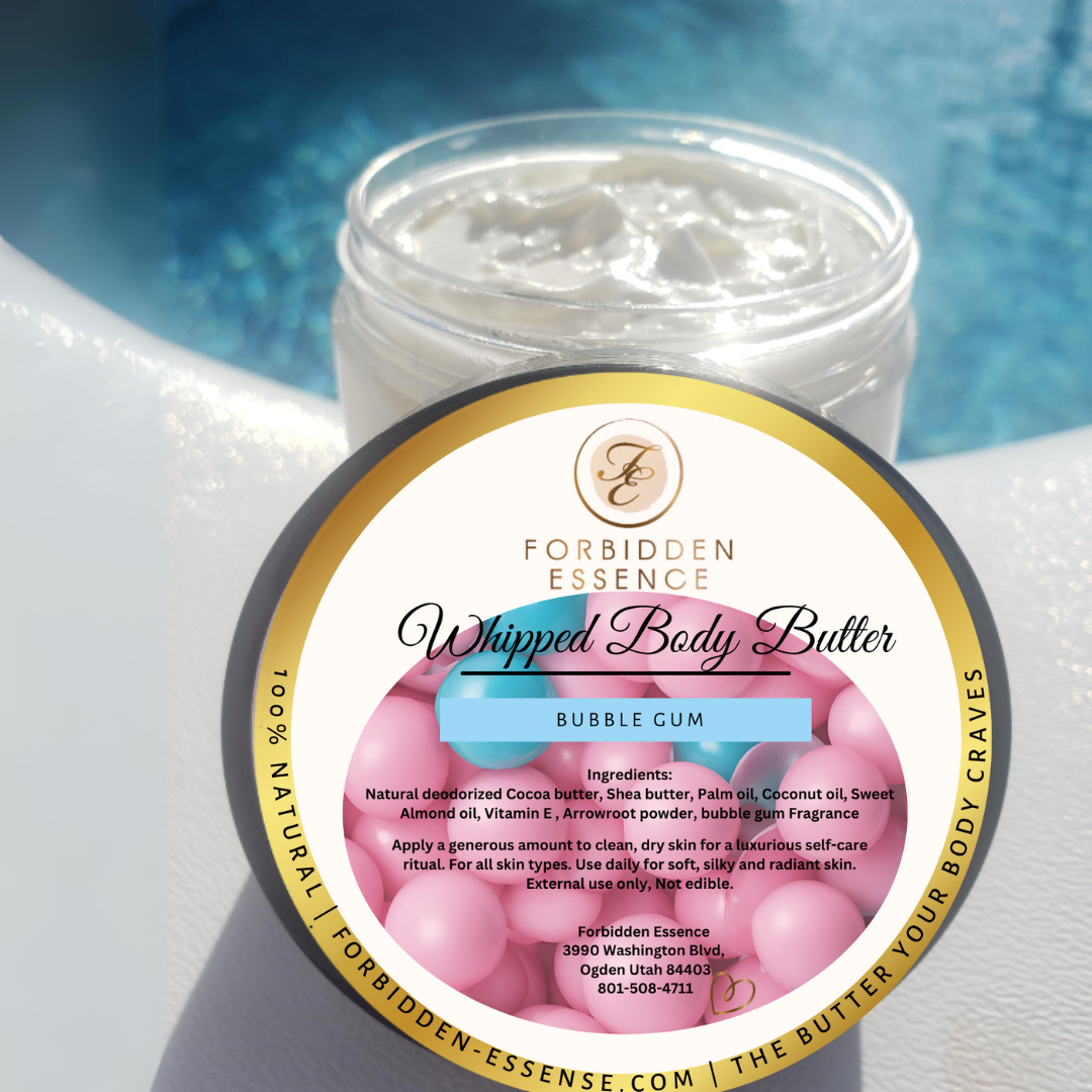 whipped body butter bubble gum