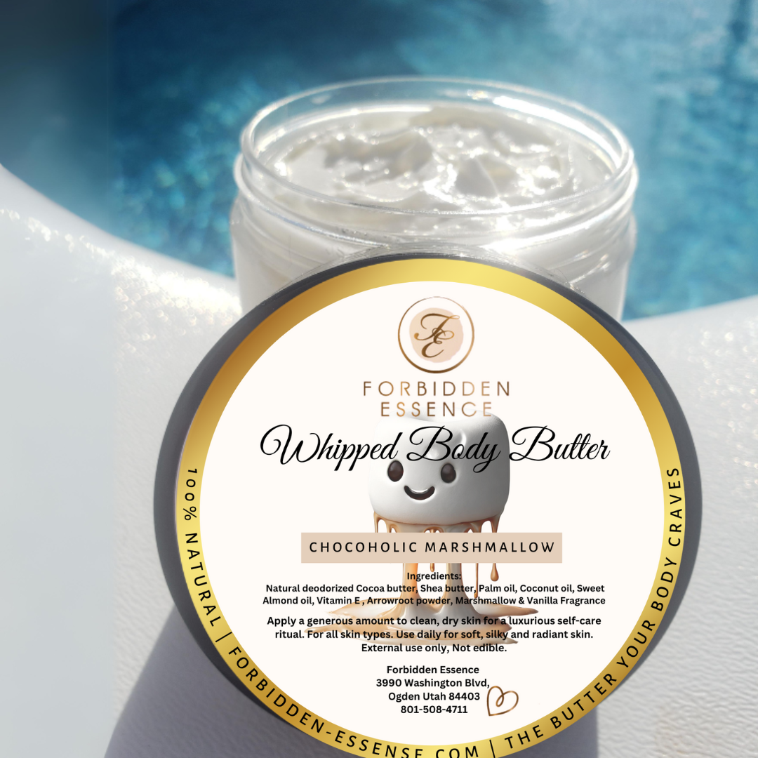 whipped body butter chocoholic marshmallow