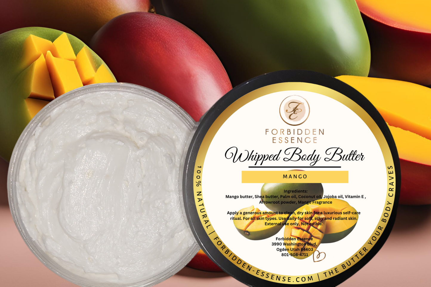 whipped body butter juicy mango