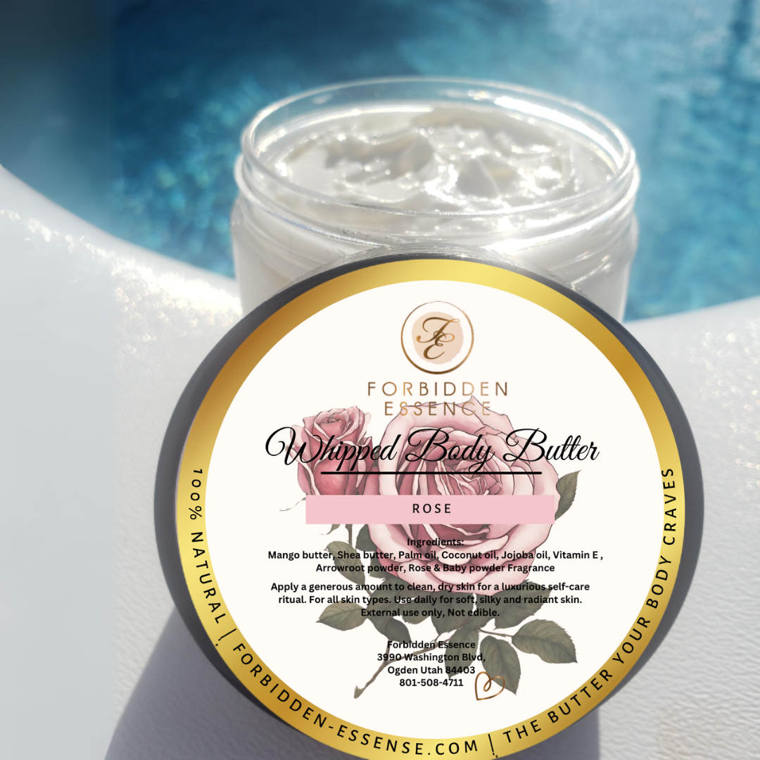 whipped body butter rose