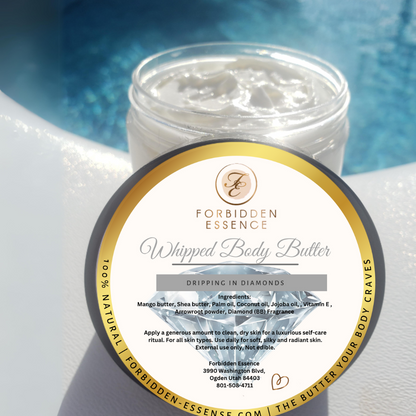 Whipped Body Butter Dripping in Diamonds