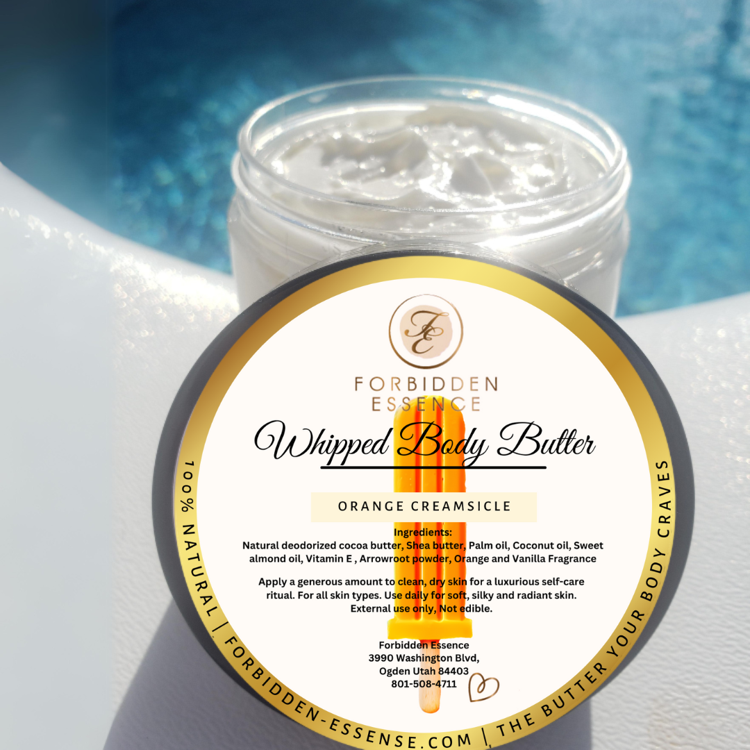 whipped body butter orange creamsicle