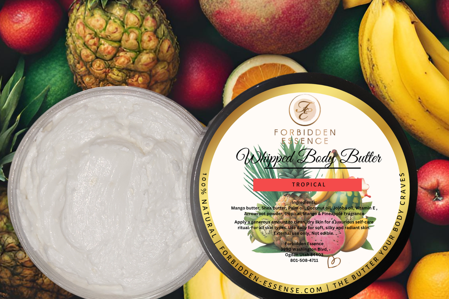 whipped body butter tropical