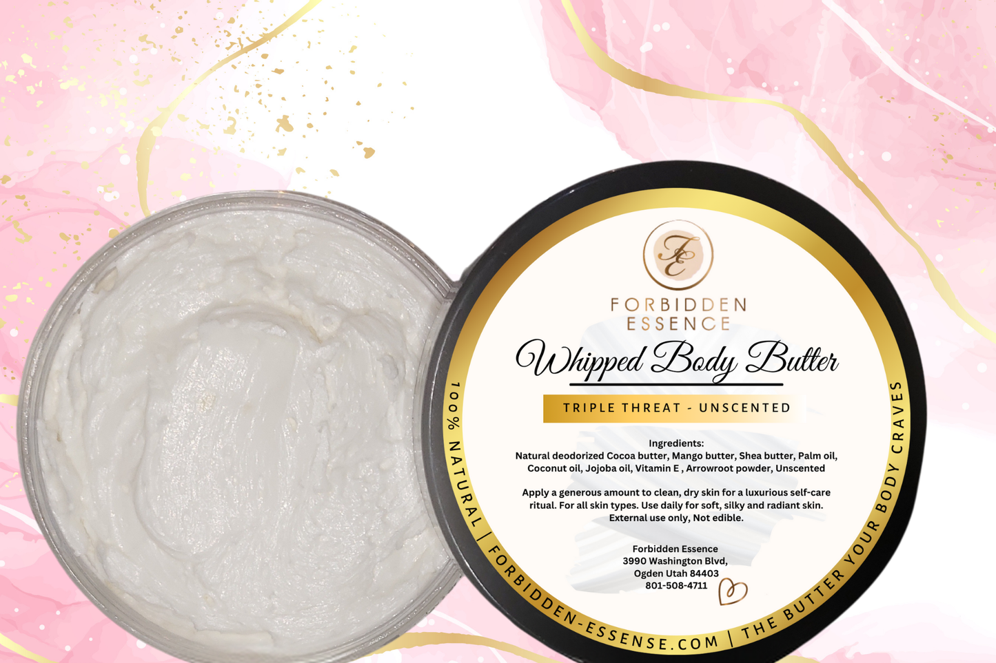 whipped body butter triple threat - unscented