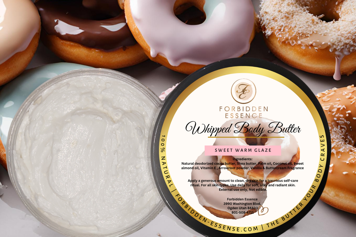 whipped body butter sweet warm glaze