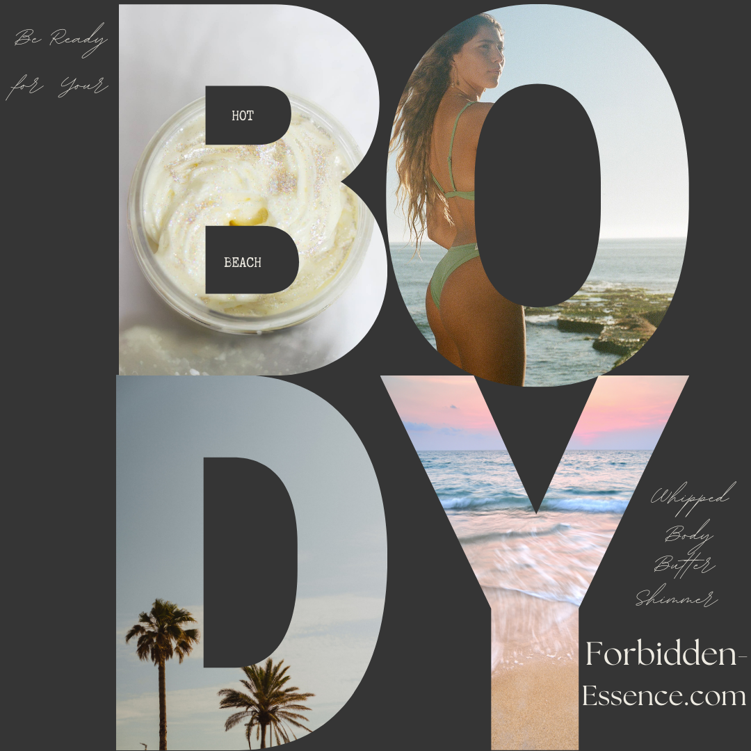 💋 forbidden essence diy whipped body butter kit refill