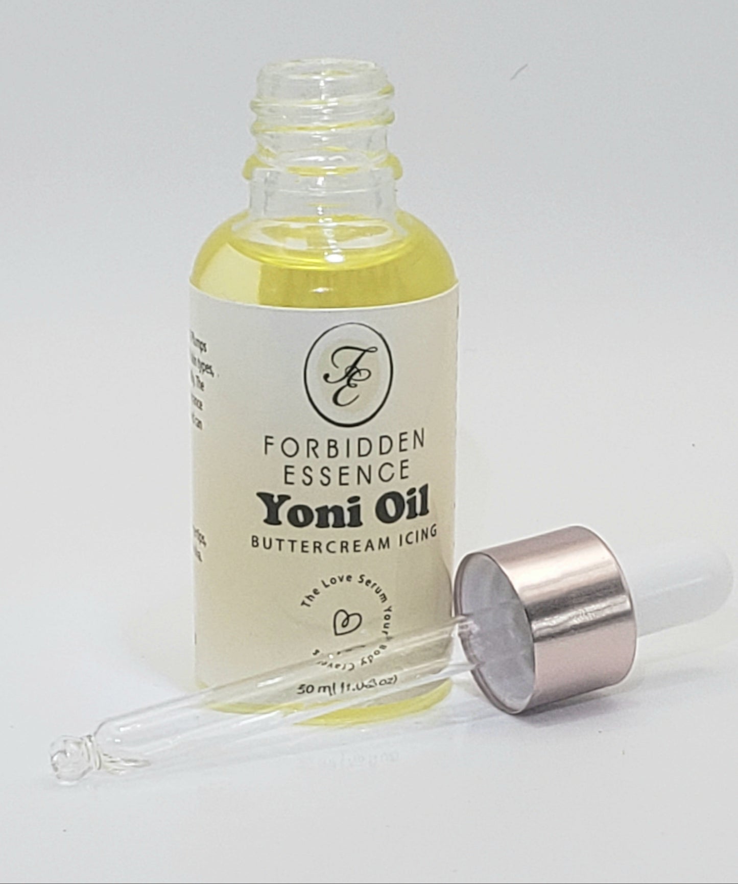 yoni oil buttercream icing