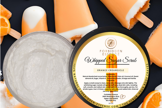 Orange Creamsicle Whipped Sugar Scrub