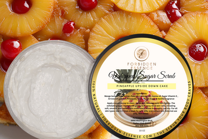 Pineapple Upside Down Cake Whipped Sugar Scrub