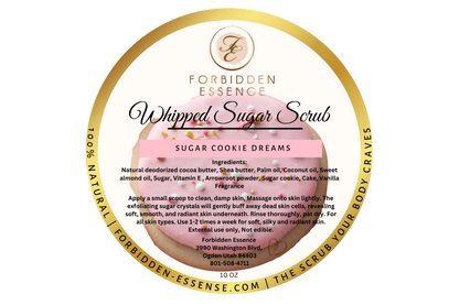 Sugar Cookie Dreams Whipped Sugar Scrub