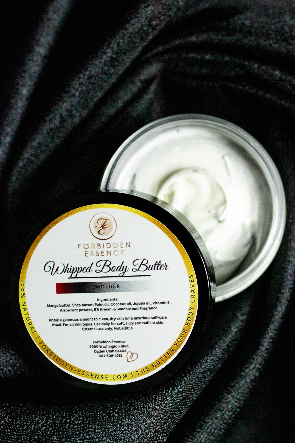 smolder whipped body butter