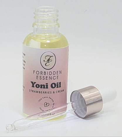 Yoni Oil Strawberries & Cream