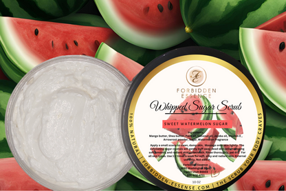 Sweet Watermelon Sugar Whipped Sugar Scrub